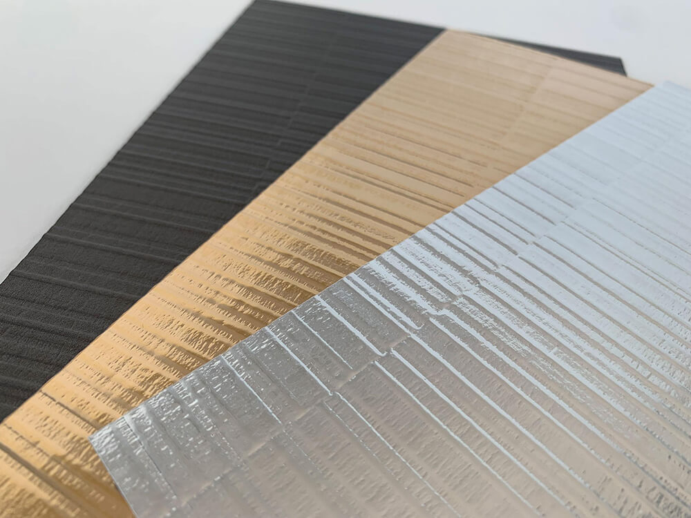 Panel de pared WallFace textura 3D 24960 NOTCH Smoke PF AR autoadhesivo gris Panel de pared WallFace textura 3D 24960 NOTCH Smoke PF AR autoadhesivo gris