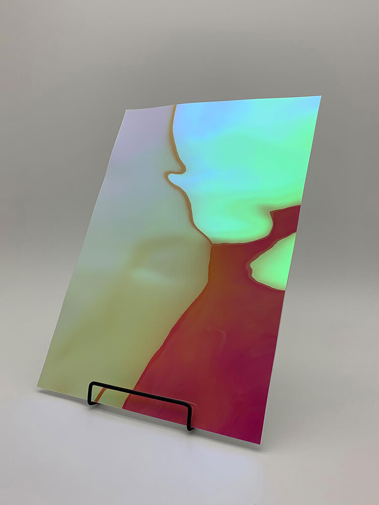 Panel de pared WallFace 3D aspecto espejo 27048 OCEAN Hollywood autoadhesivo rosa amarillo Panel de pared WallFace 3D aspecto espejo 27048 OCEAN Hollywood autoadhesivo rosa amarillo