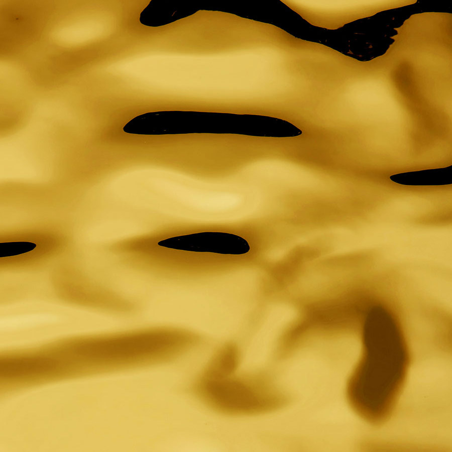 Panel de pared WallFace 3D aspecto espejo 28823 OCEAN Gold autoadhesivo oro Panel de pared WallFace 3D aspecto espejo 28823 OCEAN Gold autoadhesivo oro