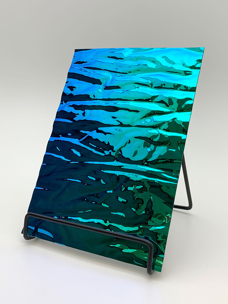 Panel de pared WallFace 3D aspecto metal 29084 CRASHED Aqua autoadhesivo azul verde Panel de pared WallFace 3D aspecto metal 29084 CRASHED Aqua autoadhesivo azul verde