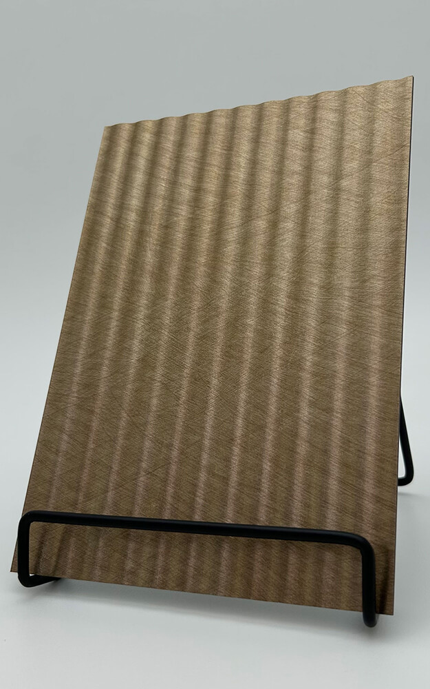Panel de pared WallFace aspecto de cuero 29208 WAVE 12 METALLIC USED Sand autoadhesivo marrón Panel de pared WallFace aspecto de cuero 29208 WAVE 12 METALLIC USED Sand autoadhesivo marrón
