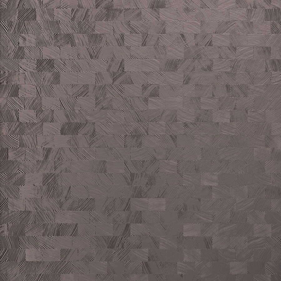 Panel de pared WallFace 3D aspecto metal 29282 GRAIN Anthracite AR autoadhesivo gris