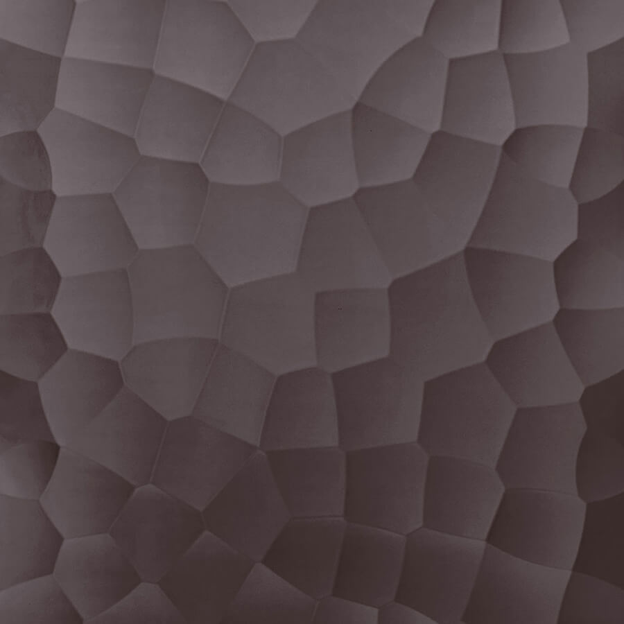 Panel de pared WallFace 3D aspecto metal 30968 FACET Anthracite AR autoadhesivo gris