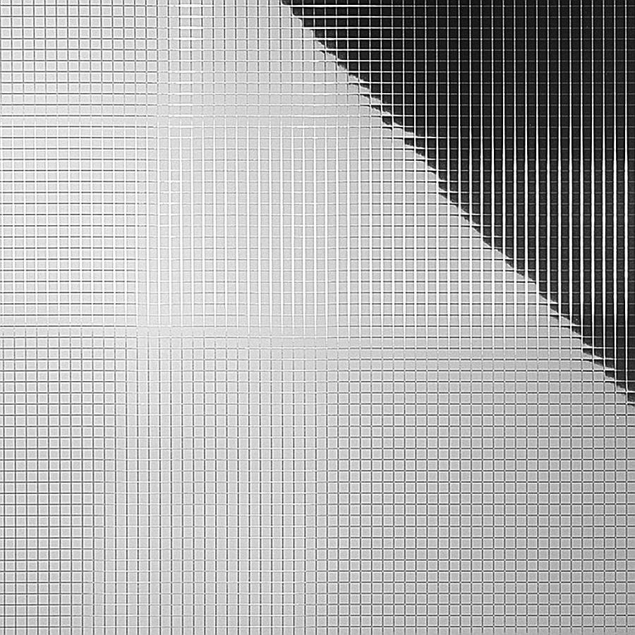 Panel decorativo WallFace espejo mosaico aspecto metal 27377 Silver 5×5 autoadhesivo flexible plata