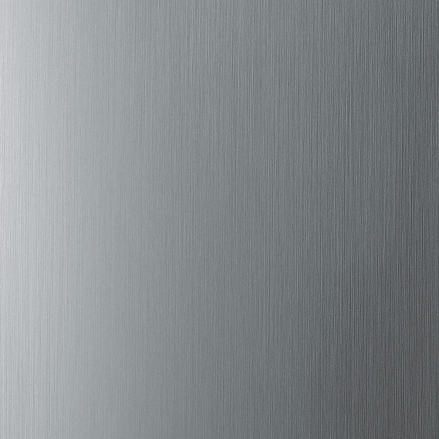Revêtement mural WallFace aspect métal 10298 Silver brushed auto-adhésif argent gris