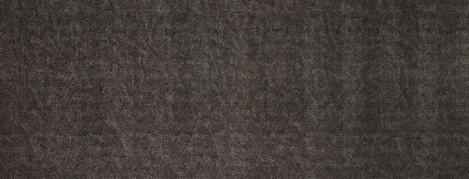Panneau mural WallFace aspect verre et cuir 18095 LEGUAN Nero AR+ auto-adhésif noir gris