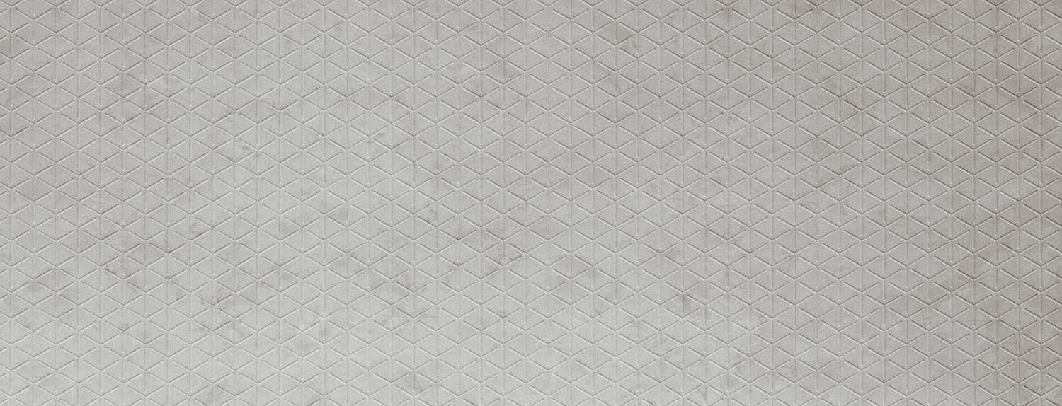 Panneau décoratif WallFace 3D aspect textile 22720 CUBE VELVET Pearl auto-adhésif gris