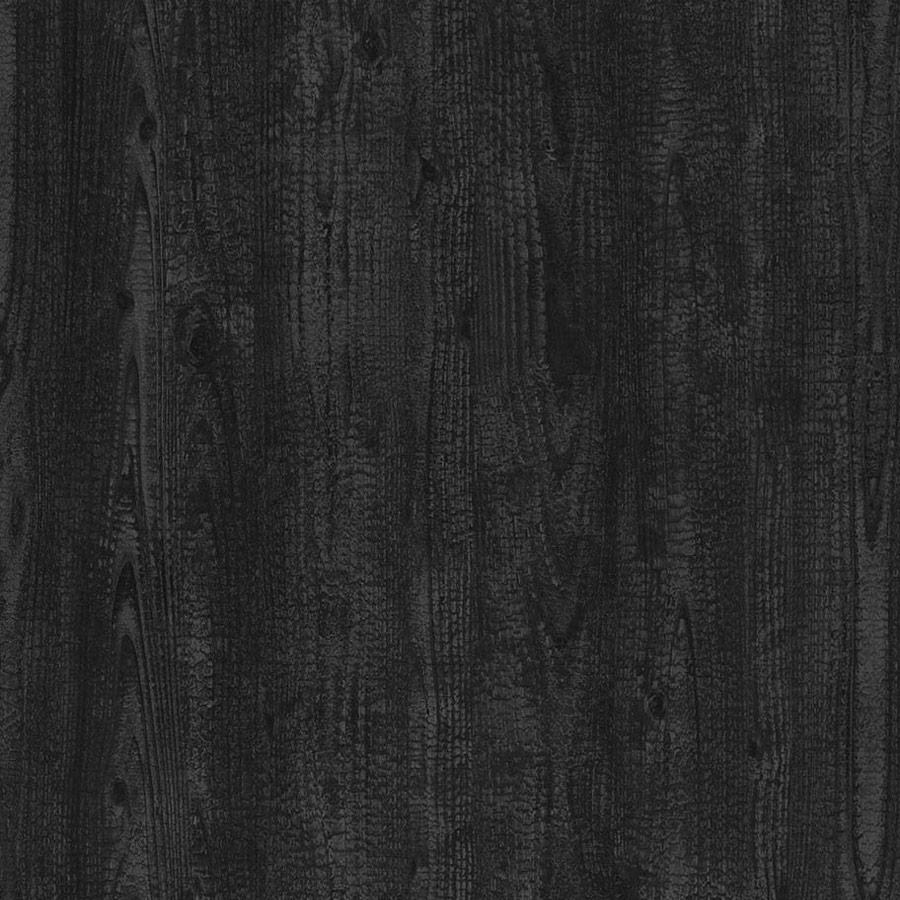 Panneau décoratif WallFace aspect bois 25549 Carbonized Wood Nature auto-adhésif noir