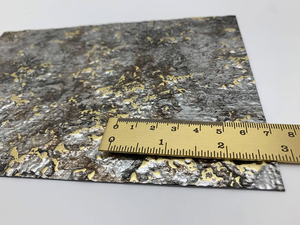 Panneau mural WallFace aspect vintage 24973 LAVA VINTAGE Gold auto-adhésif argent or Panneau mural WallFace aspect vintage 24973 LAVA VINTAGE Gold auto-adhésif argent or