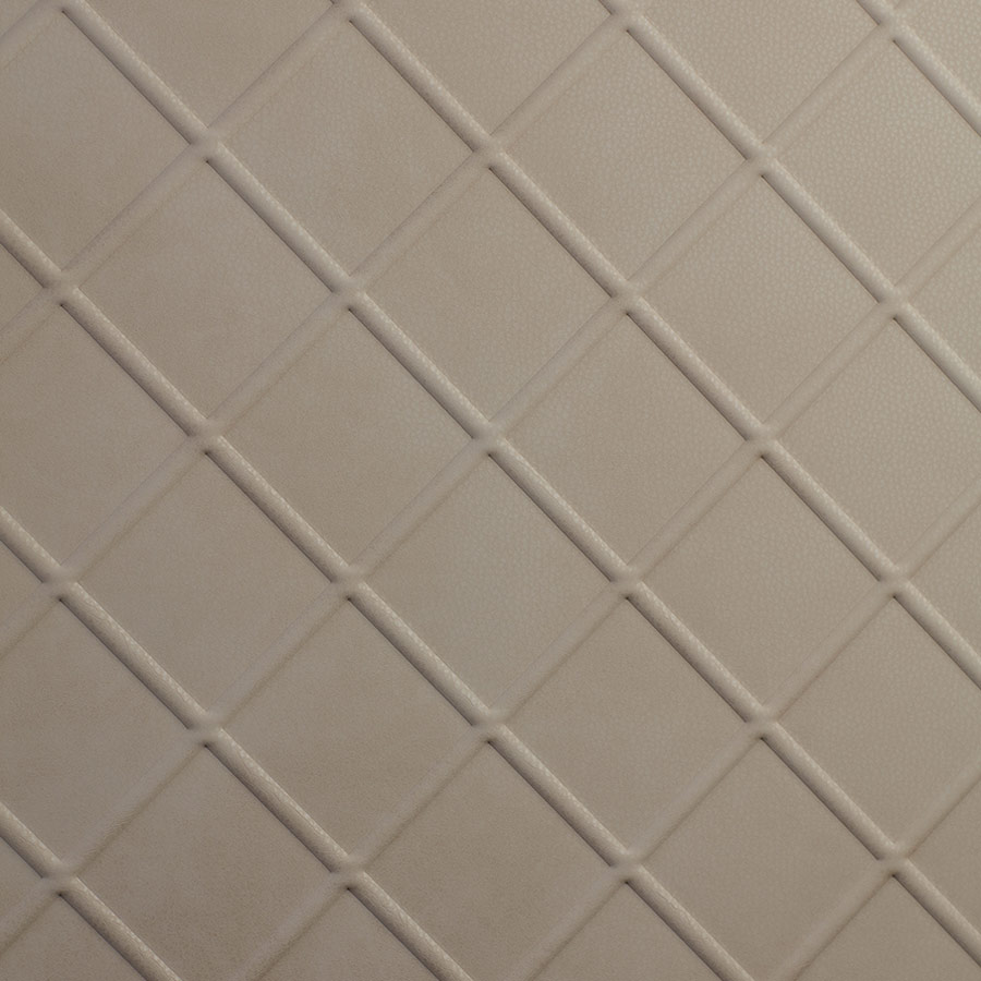 Panneau décoratif WallFace aspect cuir 19766 CORD Stony Ground Antigrav beige