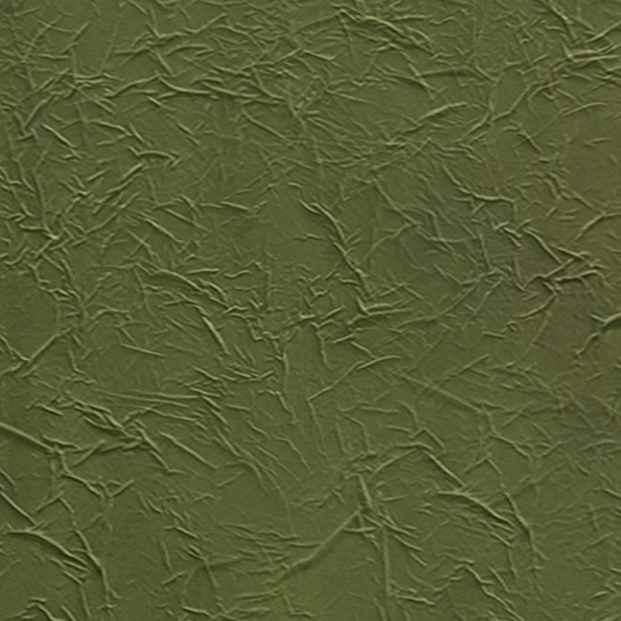 Panneau décoratif WallFace aspect textile 22715 CREPA VELVET Avocado auto-adhésif vert