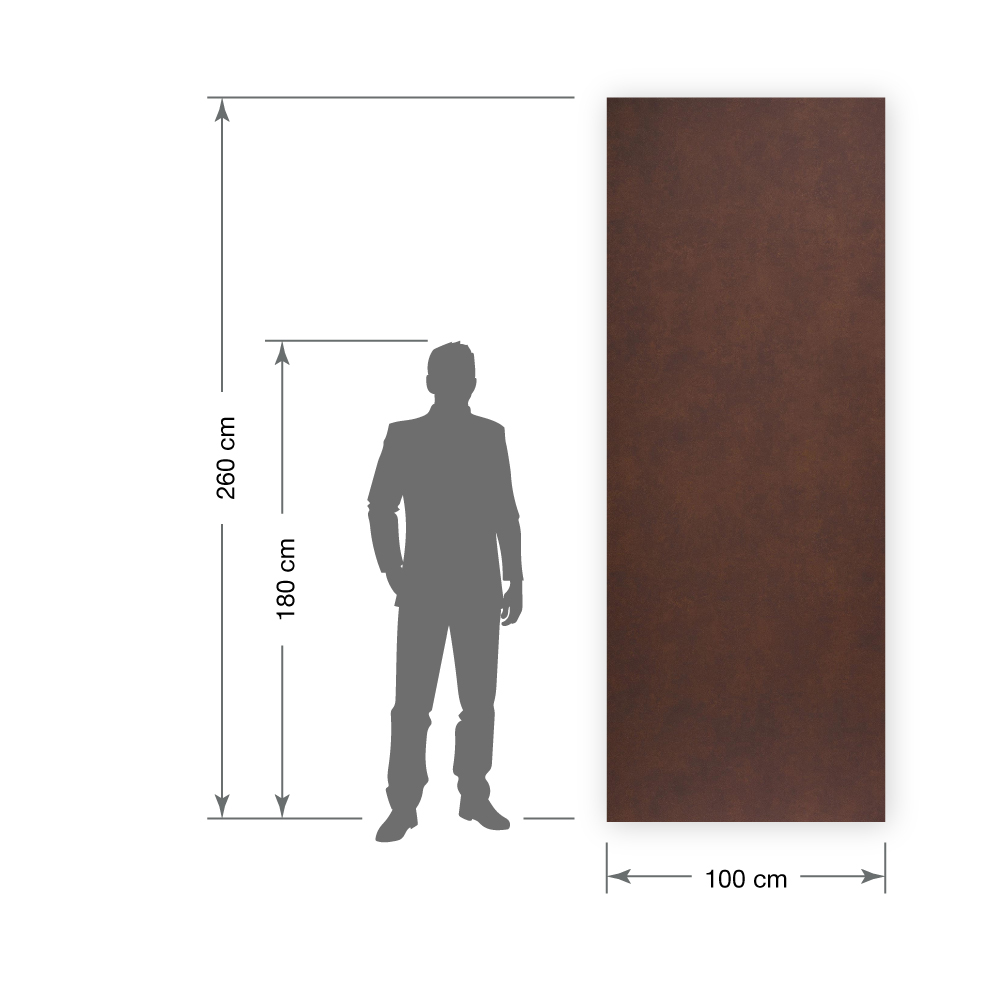 Panneau mural WallFace used look 25276 Corten autoadhésif cuivre bronze Panneau mural WallFace used look 25276 Corten autoadhésif cuivre bronze
