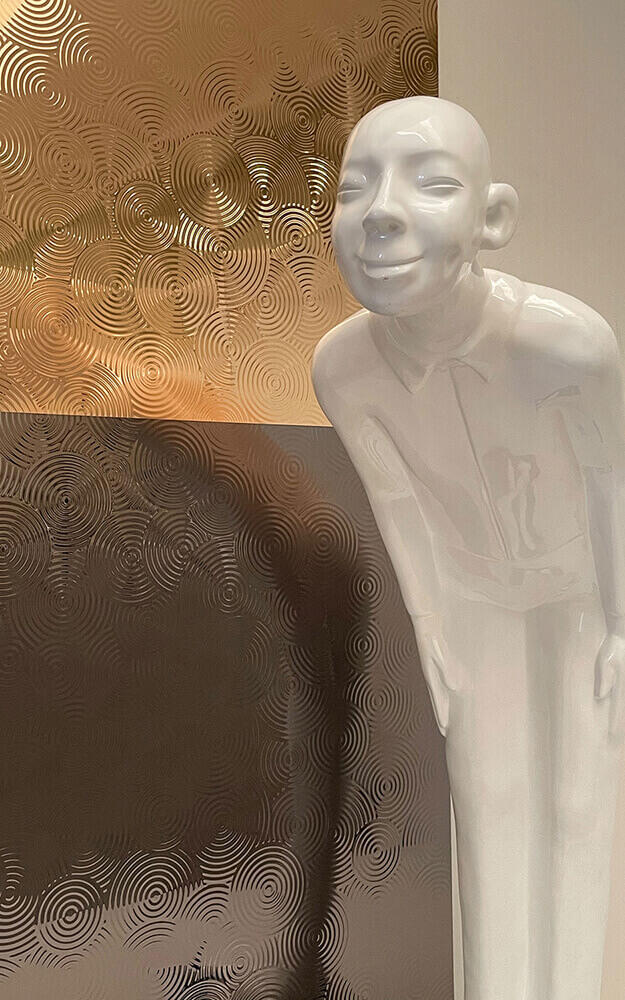 Panneau mural WallFace 3D aspect métal 29295 TARGET Anthracite AR autoadhésif gris Panneau mural WallFace 3D aspect métal 29295 TARGET Anthracite AR autoadhésif gris