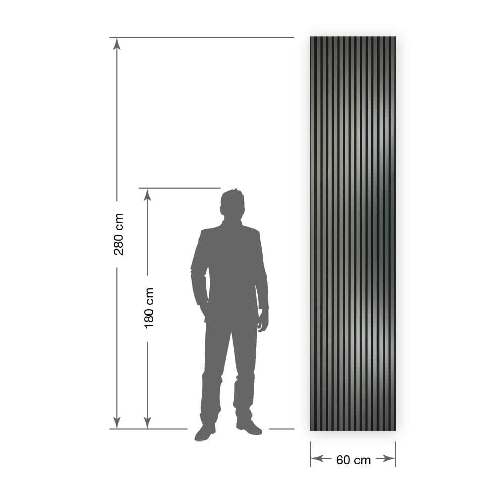 Panneau acoustique WallFace aspect à lamelles 31131 Fashion Gold AR or noir Panneau acoustique WallFace aspect à lamelles 31131 Fashion Gold AR or noir
