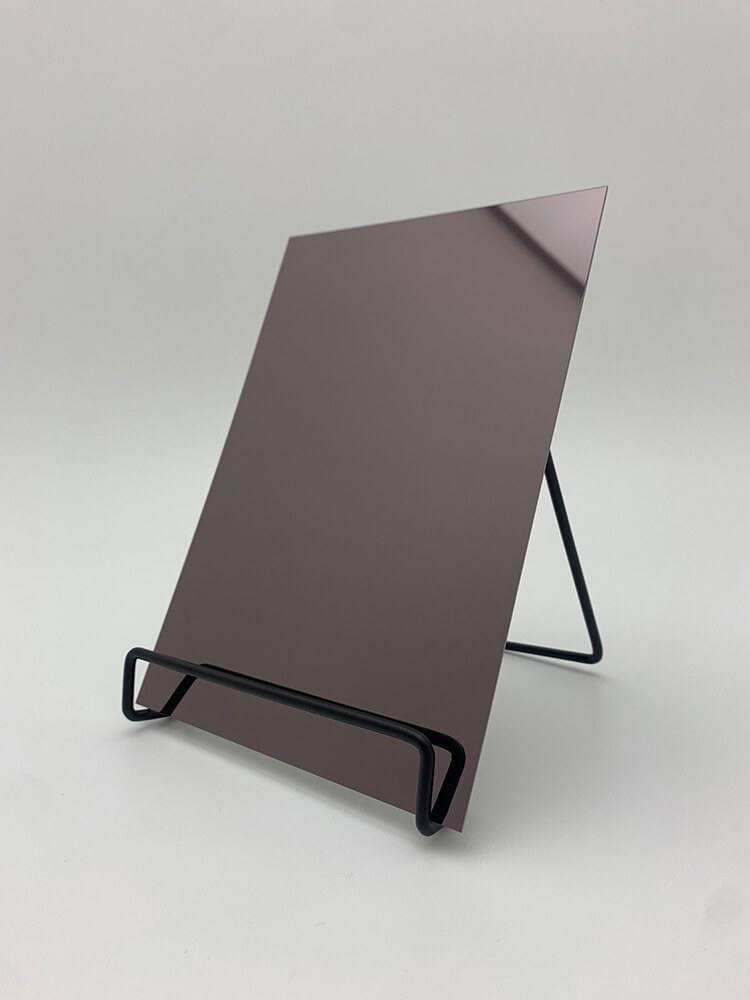 Panneau décoratif WallFace aspect miroir 10125 Anthracite AR auto-adhésif noir gris Panneau décoratif WallFace aspect miroir 10125 Anthracite AR auto-adhésif noir gris