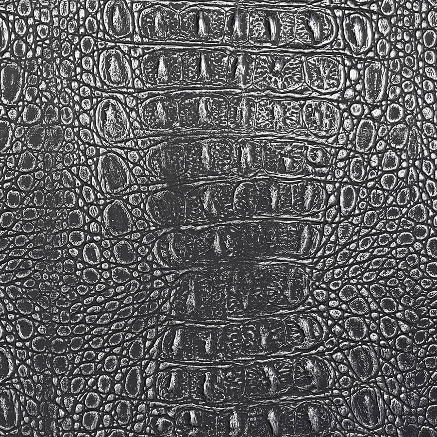 Panneau décoratif WallFace 3D aspect cuir 13521 CROCO Smoke PF auto-adhésif gris argent Panneau décoratif WallFace 3D aspect cuir 13521 CROCO Smoke PF auto-adhésif gris argent