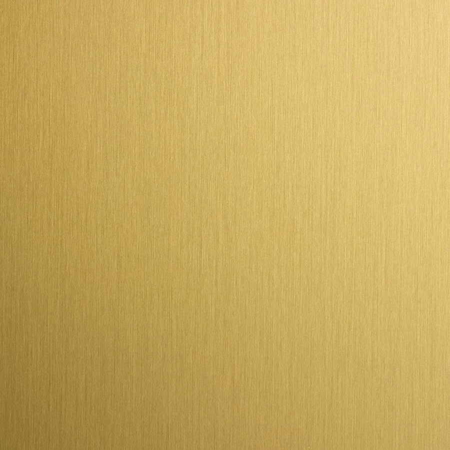 Panneau décoratif WallFace aspect métal 15298 Brass brushed matt AR auto-adhésif or Panneau décoratif WallFace aspect métal 15298 Brass brushed matt AR auto-adhésif or