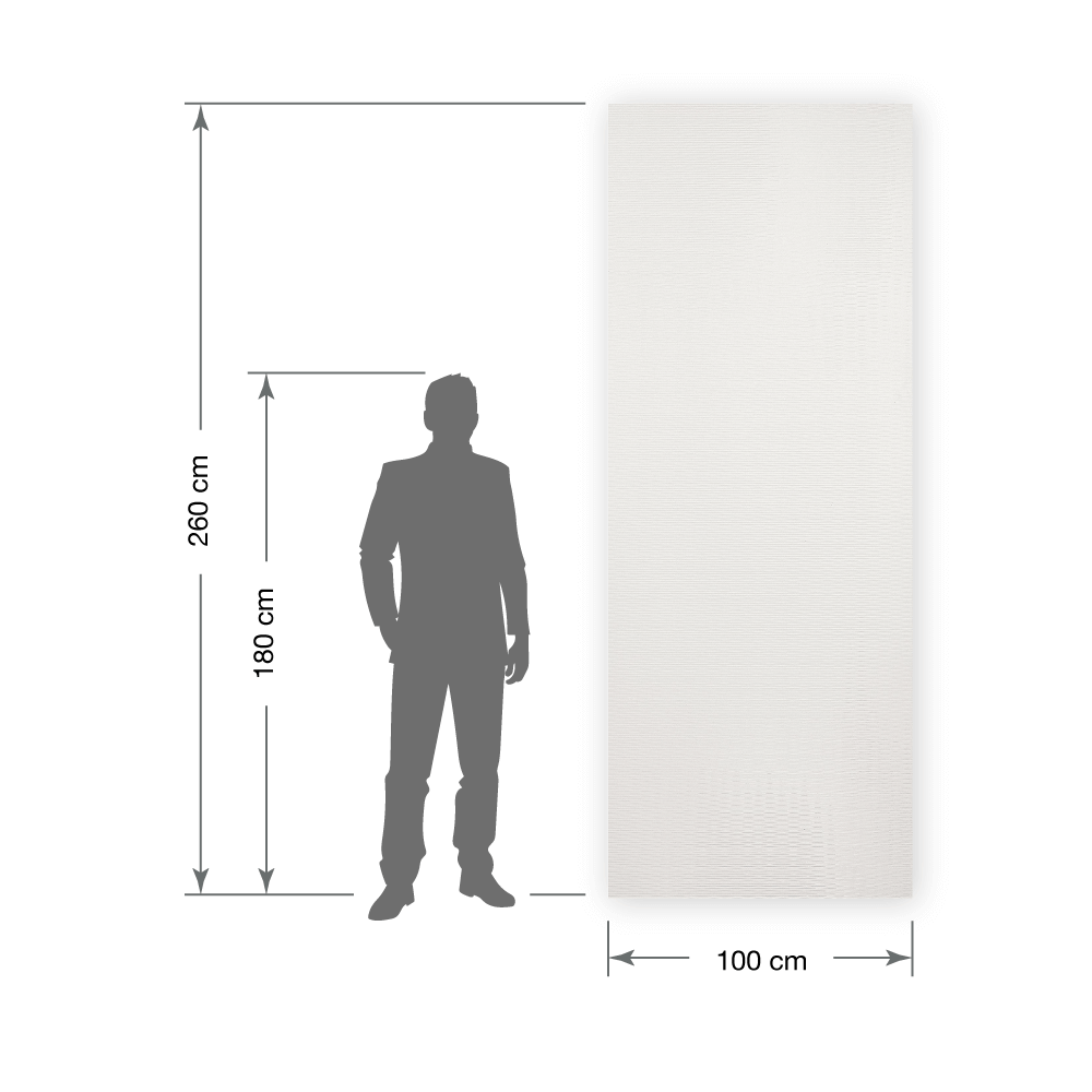 Panneau mural WallFace 3D structure 15764 MOTION TWO White auto-adhésif blanc Panneau mural WallFace 3D structure 15764 MOTION TWO White auto-adhésif blanc