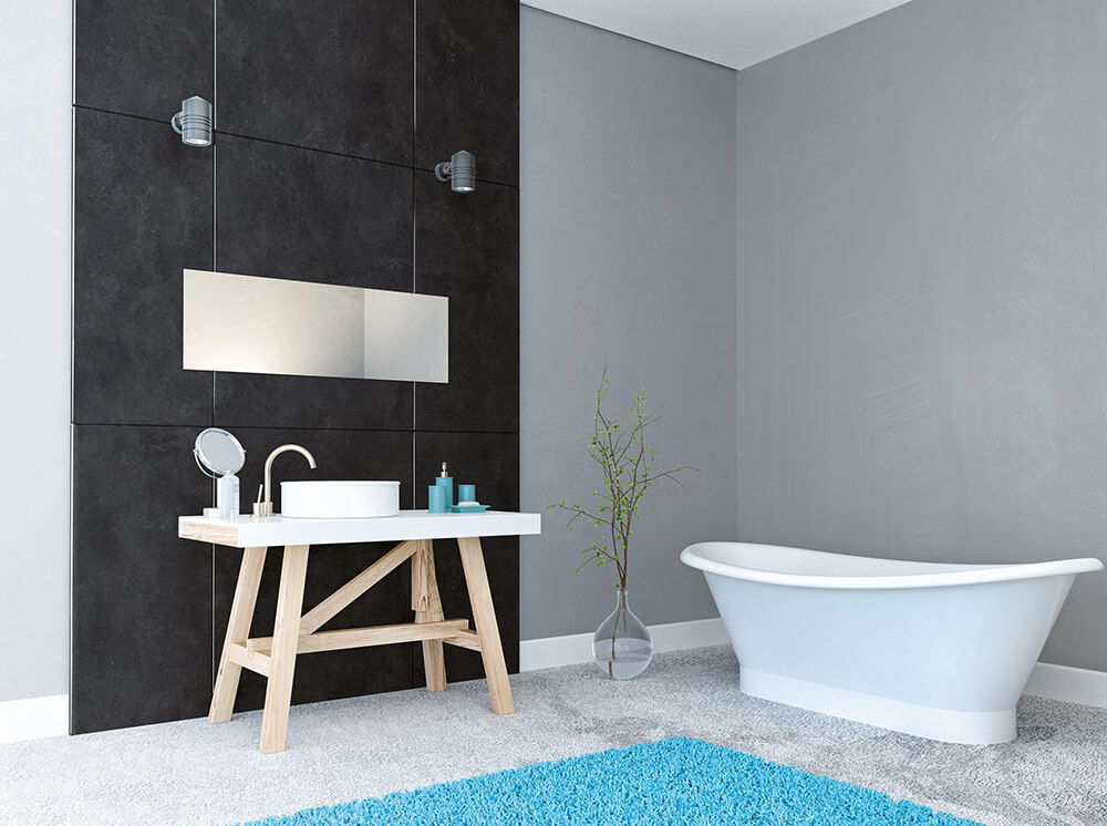 Panneau décoratif WallFace aspect vintage 19336 CLASSY Black AR auto-adhésif noir Panneau décoratif WallFace aspect vintage 19336 CLASSY Black AR auto-adhésif noir