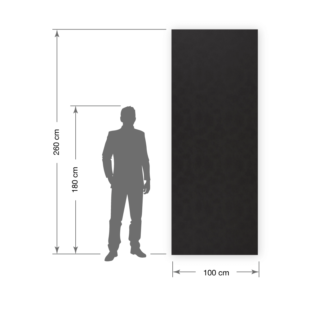 Panneau décoratif WallFace aspect cuir 19762 Charcoal Dark Antigrav noir Panneau décoratif WallFace aspect cuir 19762 Charcoal Dark Antigrav noir
