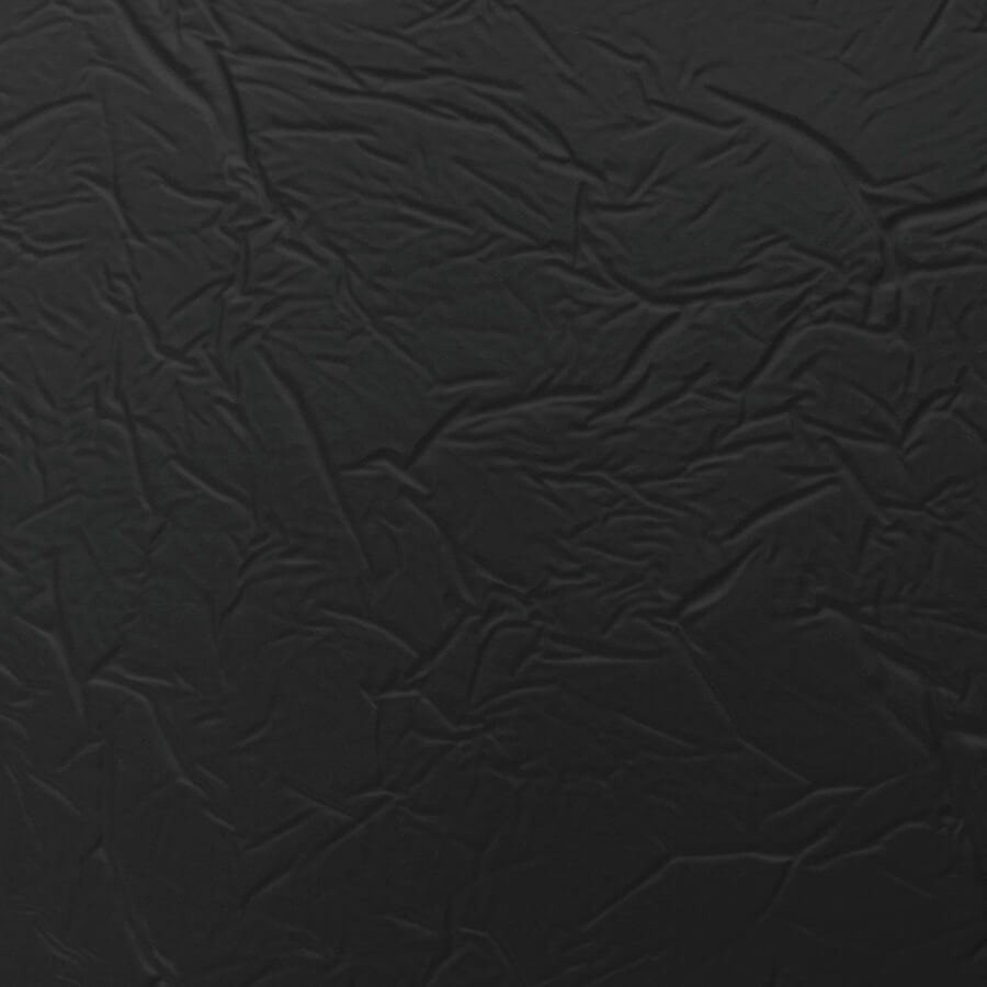 Panneau décoratif WallFace 3D structure 24942 CREPA Graphite Black matt auto-adhésif noir Panneau décoratif WallFace 3D structure 24942 CREPA Graphite Black matt auto-adhésif noir