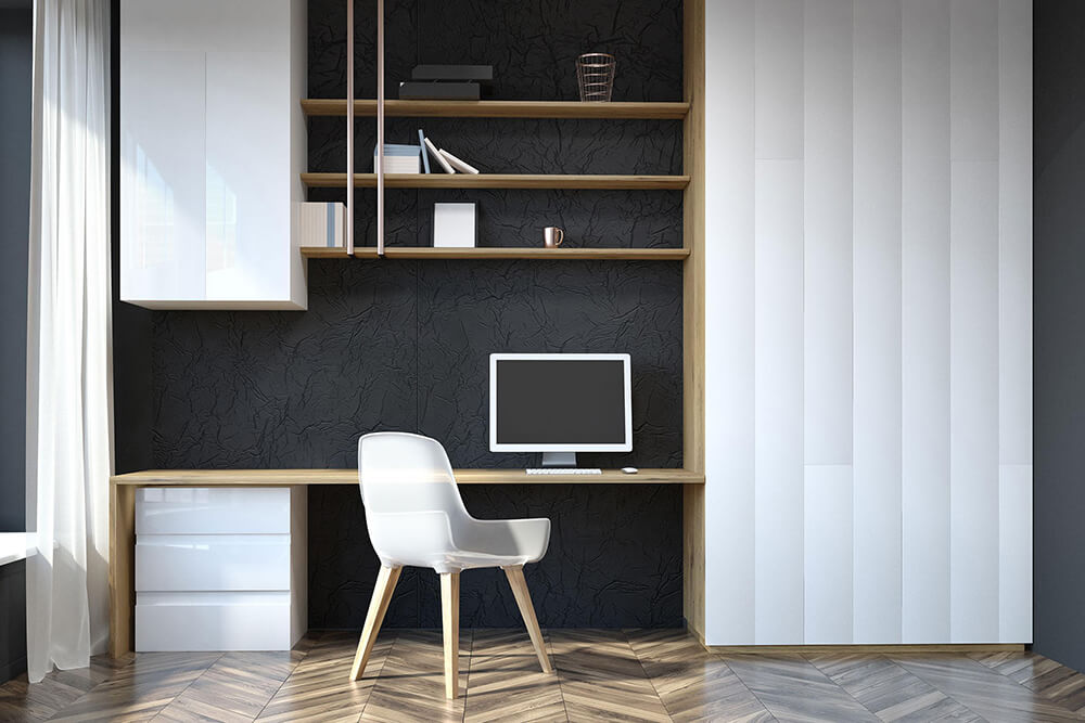 Panneau décoratif WallFace 3D structure 24942 CREPA Graphite Black matt auto-adhésif noir Panneau décoratif WallFace 3D structure 24942 CREPA Graphite Black matt auto-adhésif noir