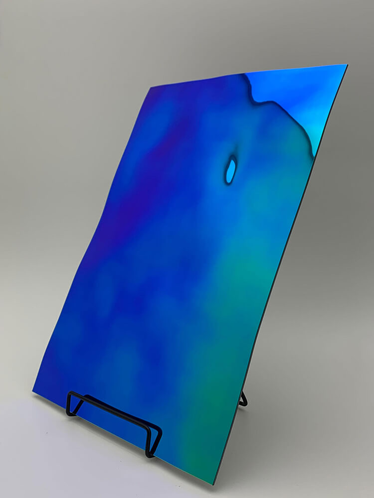 Panneau mural WallFace 3D aspect miroir 27207 OCEAN Aqua auto-adhésif vert bleu Panneau mural WallFace 3D aspect miroir 27207 OCEAN Aqua auto-adhésif vert bleu