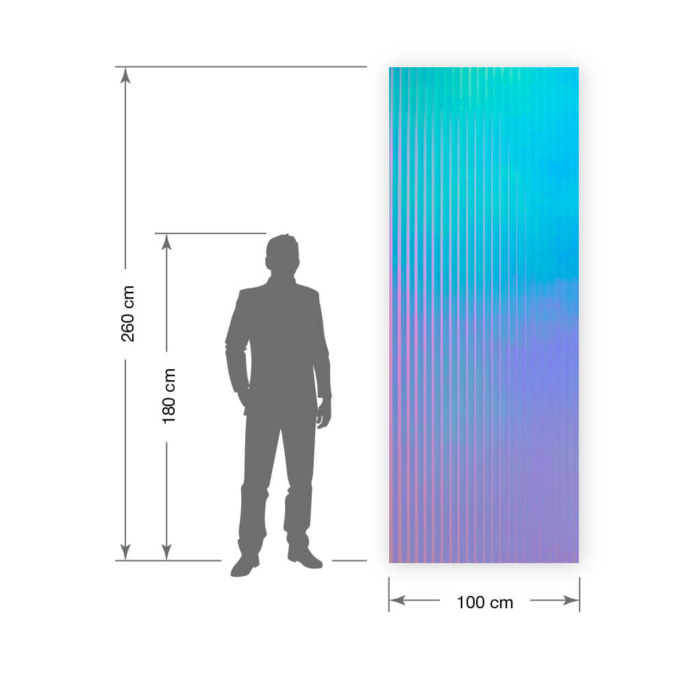 Panneau mural WallFace 3D aspect métal 31025 PILLAR Hollywood Blue autoadhésif bleu violet Panneau mural WallFace 3D aspect métal 31025 PILLAR Hollywood Blue autoadhésif bleu violet