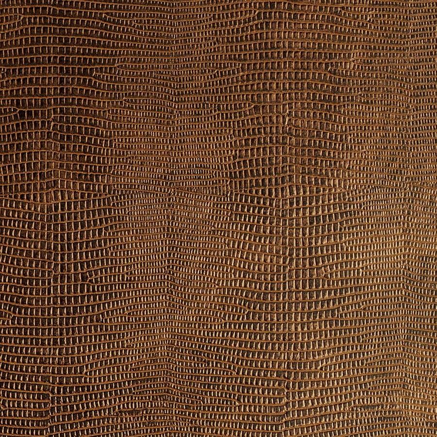 Panneau mural WallFace aspect cuir 31668 LEGUAN Copper auto-adhésif cuivre bronze