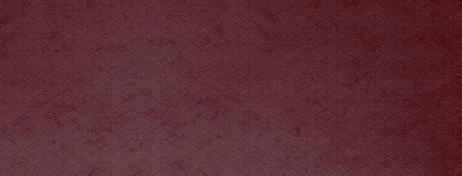 Pannello decorativo WallFace 3D aspetto tessile 22739 CUBE VELVET Bordeaux Antigrav rosso