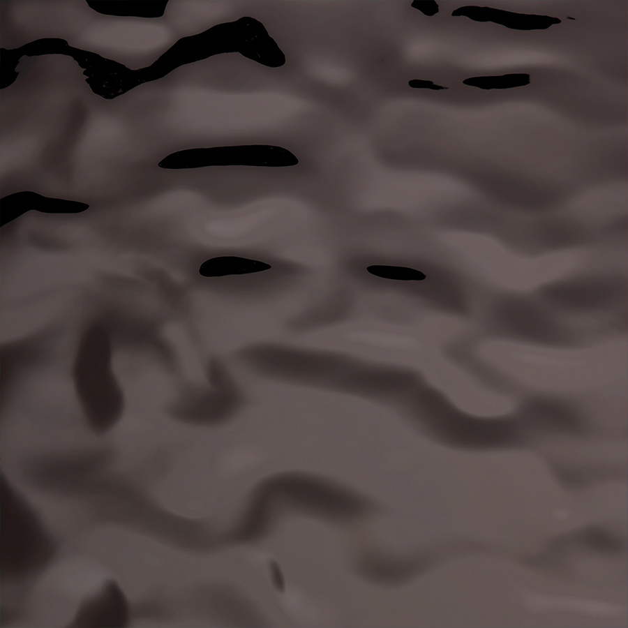 Pannello murale WallFace 3D aspetto a specchio 27049 OCEAN Anthracite AR autoadesivo grigio