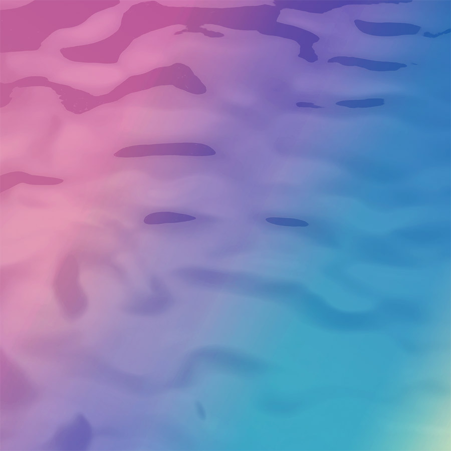 Pannello murale WallFace 3D aspetto a specchio 27822 OCEAN Hollywood Blue autoadesivo blu viola