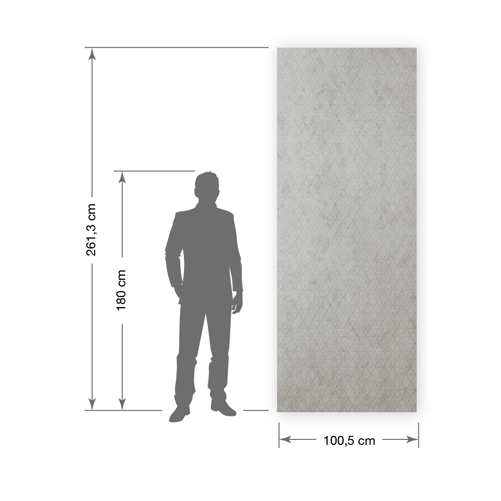 Pannello decorativo WallFace 3D aspetto tessile 22740 CUBE VELVET Pearl Antigrav grigio Pannello decorativo WallFace 3D aspetto tessile 22740 CUBE VELVET Pearl Antigrav grigio