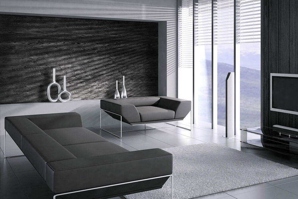 Pannello decorativo WallFace aspetto legno 25154 Carbonized Wood autoadesivo nero Pannello decorativo WallFace aspetto legno 25154 Carbonized Wood autoadesivo nero