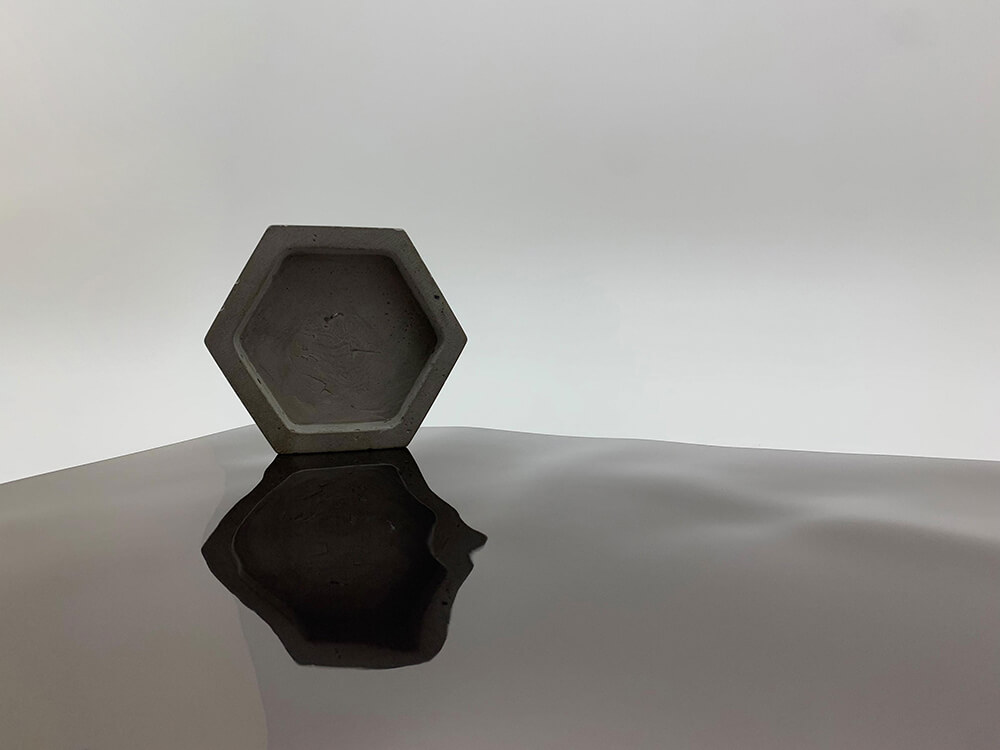 Pannello murale WallFace 3D aspetto a specchio 27049 OCEAN Anthracite AR autoadesivo grigio Pannello murale WallFace 3D aspetto a specchio 27049 OCEAN Anthracite AR autoadesivo grigio