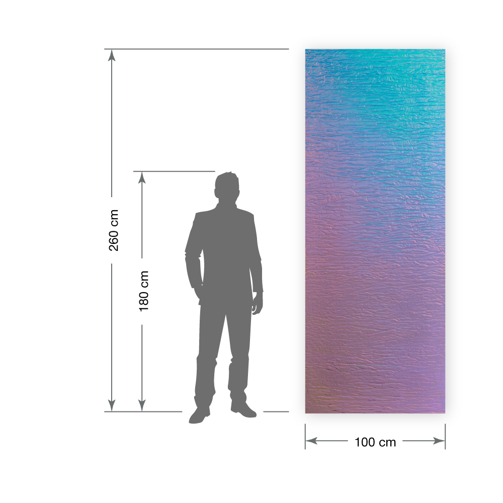Pannello murale WallFace 3D aspetto metallico 29019 CRASHED Hollywood Blue autoadesivo blu viola Pannello murale WallFace 3D aspetto metallico 29019 CRASHED Hollywood Blue autoadesivo blu viola