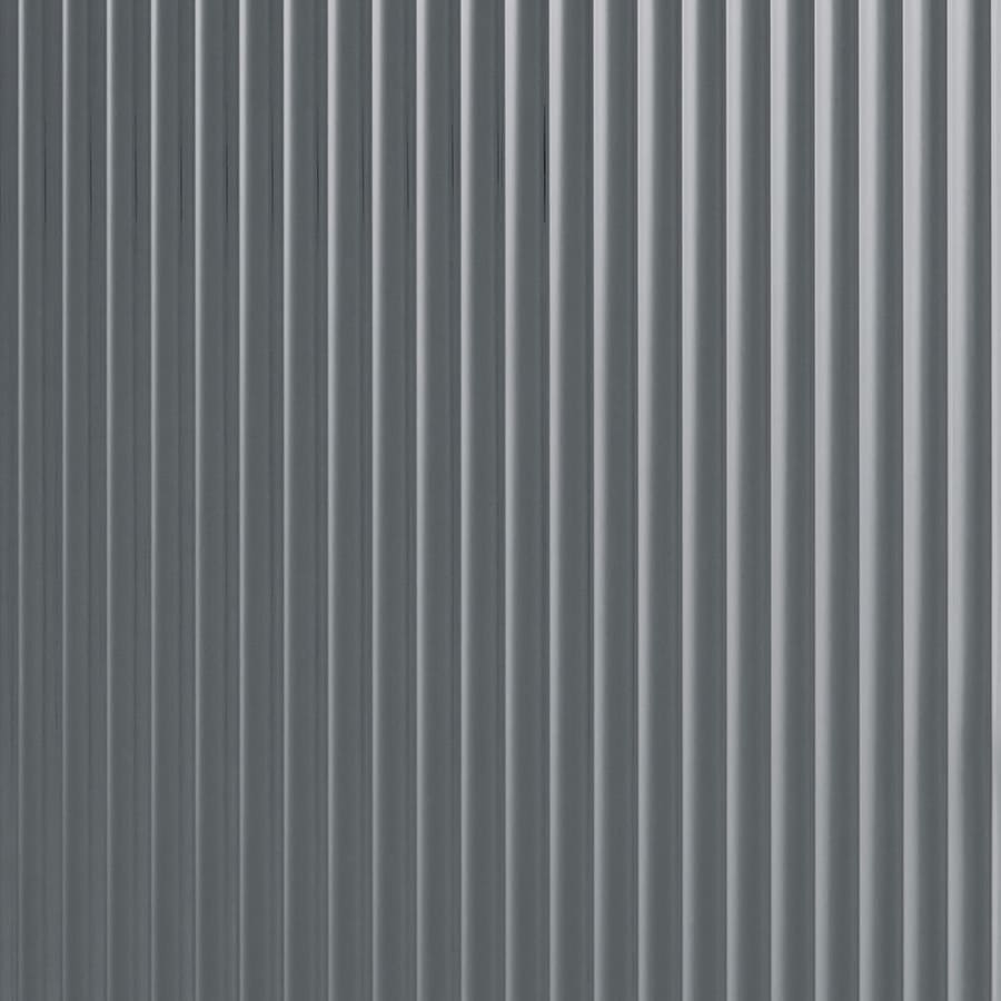 Pannello murale WallFace 3D aspetto metallico 30954 PILLAR Silver autoadesivo argento