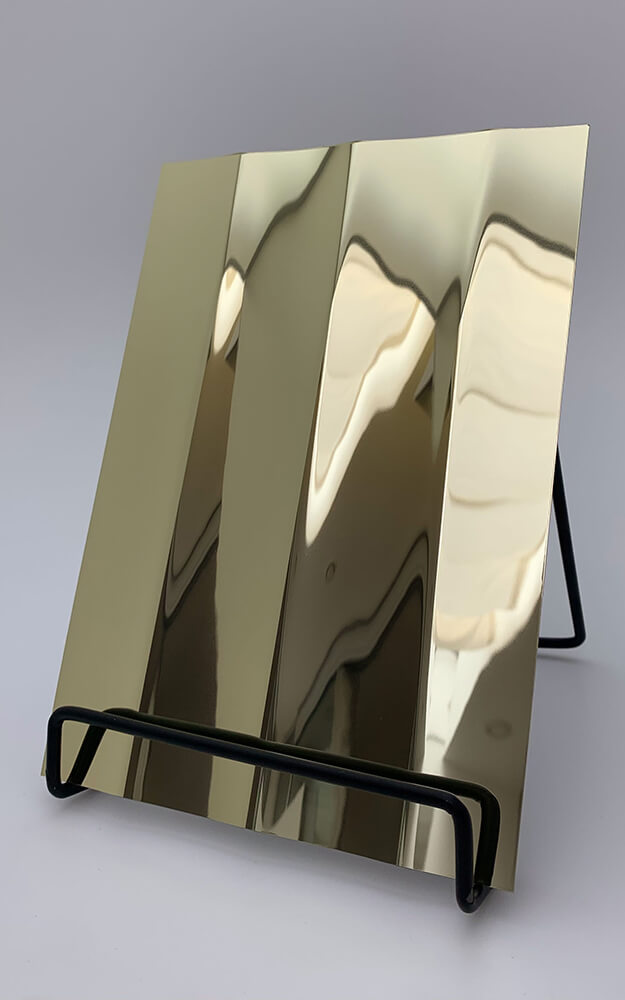 Pannello murale WallFace 3D aspetto metallico 30955 PILLAR Fashion Gold AR autoadesivo oro Pannello murale WallFace 3D aspetto metallico 30955 PILLAR Fashion Gold AR autoadesivo oro