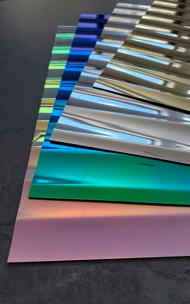 Pannello murale WallFace 3D aspetto metallico 31026 PILLAR Aqua autoadesivo blu verde Pannello murale WallFace 3D aspetto metallico 31026 PILLAR Aqua autoadesivo blu verde