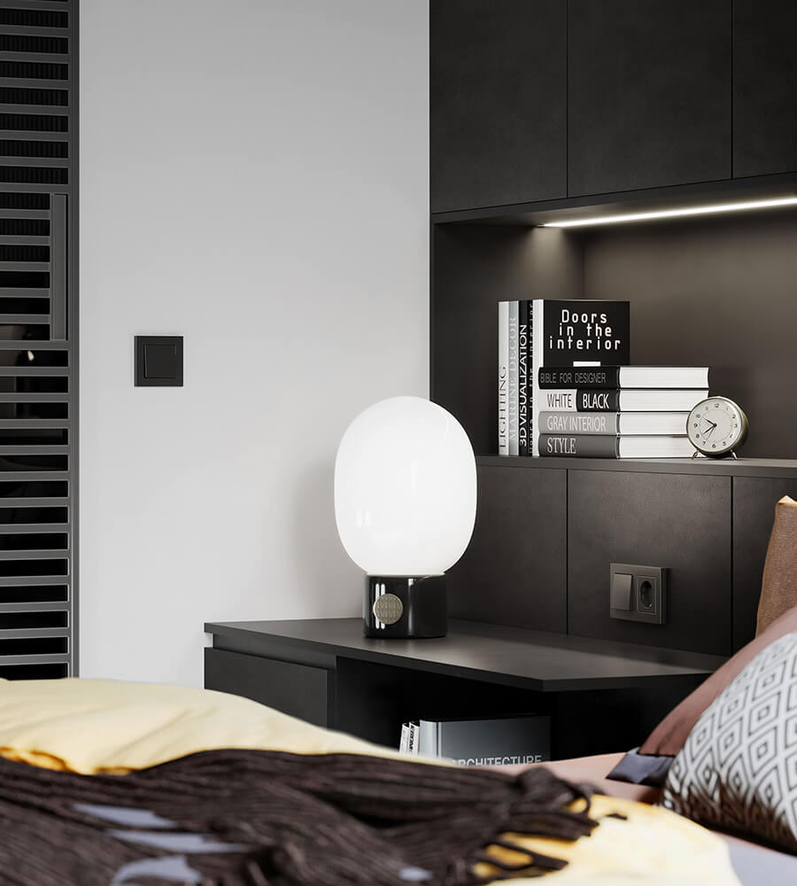 Pannello decorativo WallFace aspetto pelle 19302 Charcoal Dark autoadesivo nero grigio Pannello decorativo WallFace aspetto pelle 19302 Charcoal Dark autoadesivo nero grigio