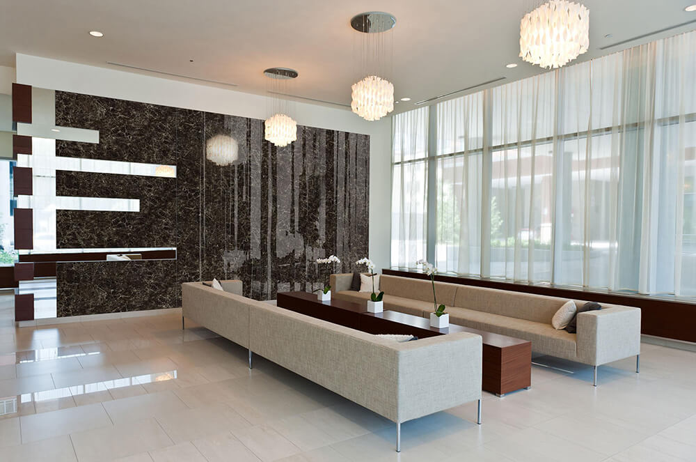 Pannello murale WallFace aspetto vetro e marmoreo 19343 MARBLE Emperador AR+ autoadesivo marrone Pannello murale WallFace aspetto vetro e marmoreo 19343 MARBLE Emperador AR+ autoadesivo marrone
