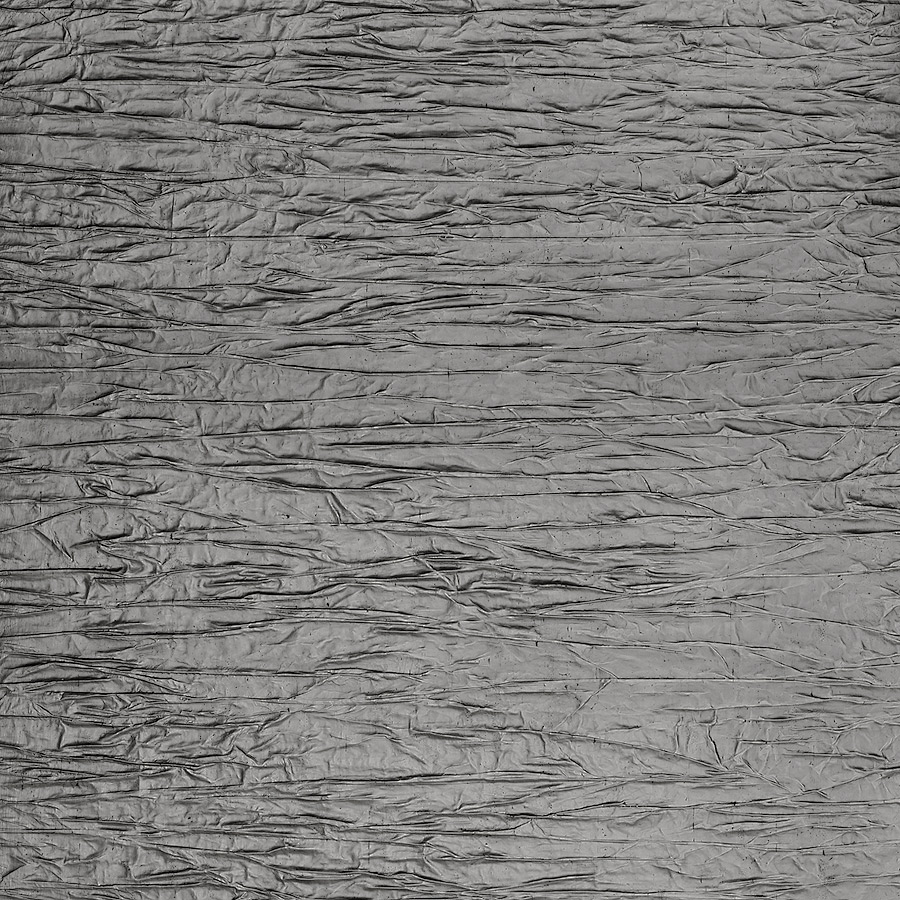Pannello decorativo WallFace 3D aspetto metallico 19523 CRASHED OLD Platin autoadesivo grigio argento