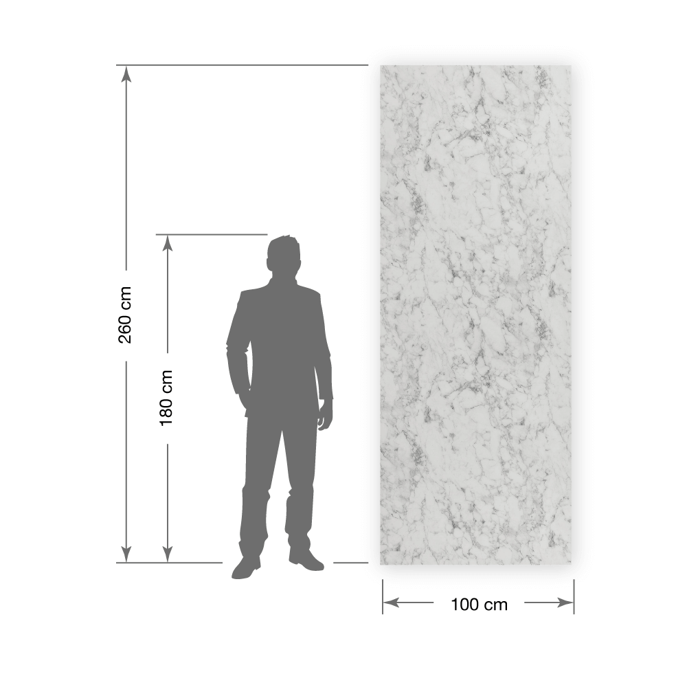 Pannello murale WallFace aspetto marmoreo 19566 MARBLE White Antigrav bianco grigio Pannello murale WallFace aspetto marmoreo 19566 MARBLE White Antigrav bianco grigio