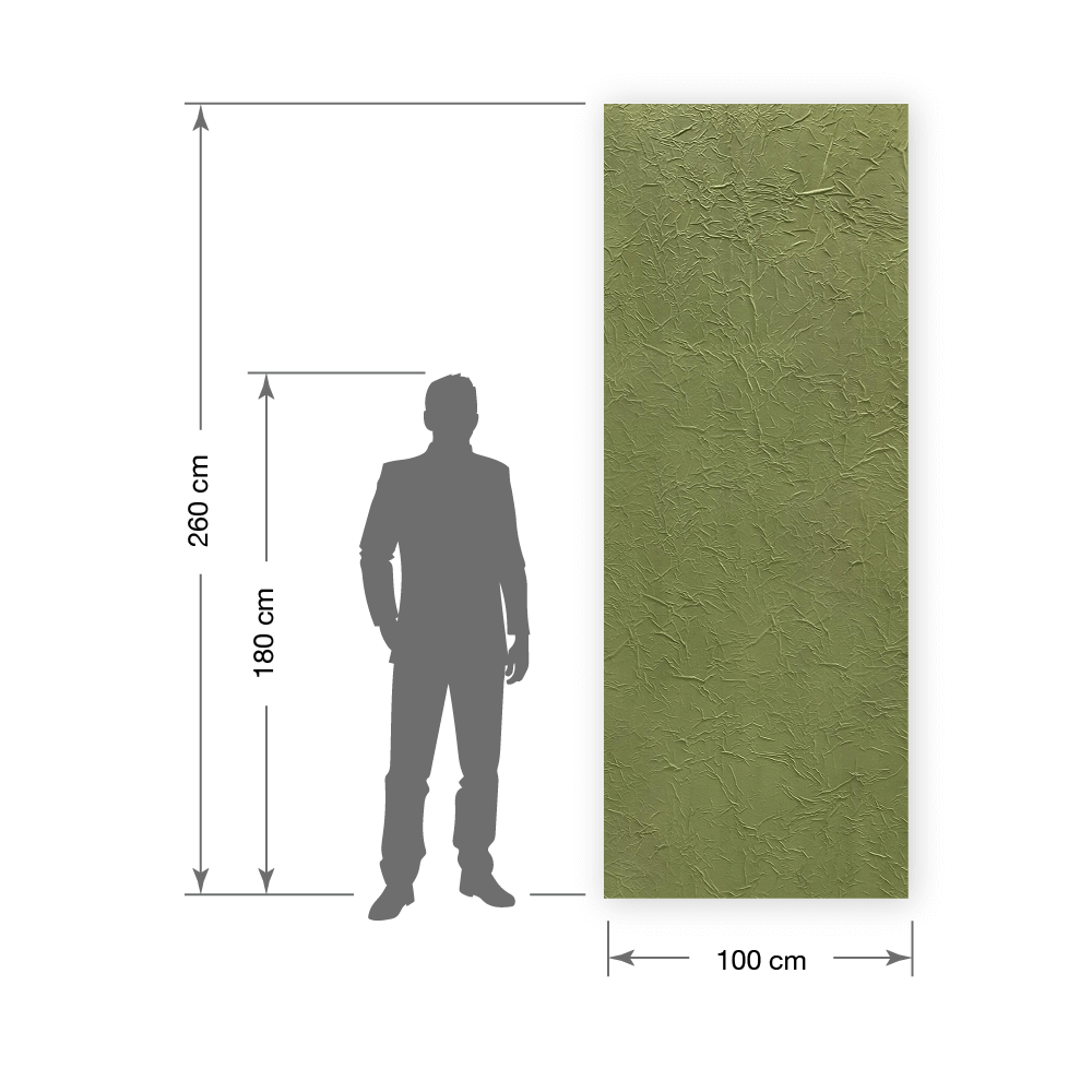 Pannello decorativo WallFace aspetto tessile 22715 CREPA VELVET Avocado autoadesivo verde Pannello decorativo WallFace aspetto tessile 22715 CREPA VELVET Avocado autoadesivo verde