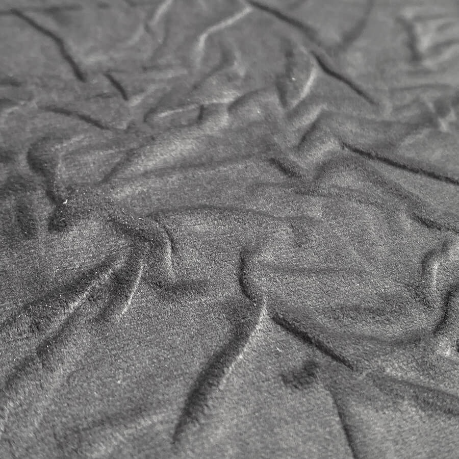 Pannello decorativo WallFace aspetto tessile 22717 CREPA VELVET Volcano autoadesivo grigio Pannello decorativo WallFace aspetto tessile 22717 CREPA VELVET Volcano autoadesivo grigio