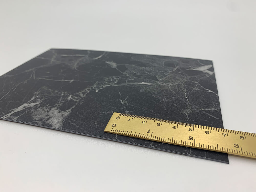 Pannello murale WallFace aspetto marmoreo 23099 MARBLE Black supermatt autoadesivo nero Pannello murale WallFace aspetto marmoreo 23099 MARBLE Black supermatt autoadesivo nero