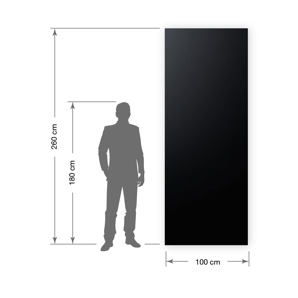 Pannello murale WallFace aspetto plastica 23147 Graphite Black matt autoadesivo nero Pannello murale WallFace aspetto plastica 23147 Graphite Black matt autoadesivo nero