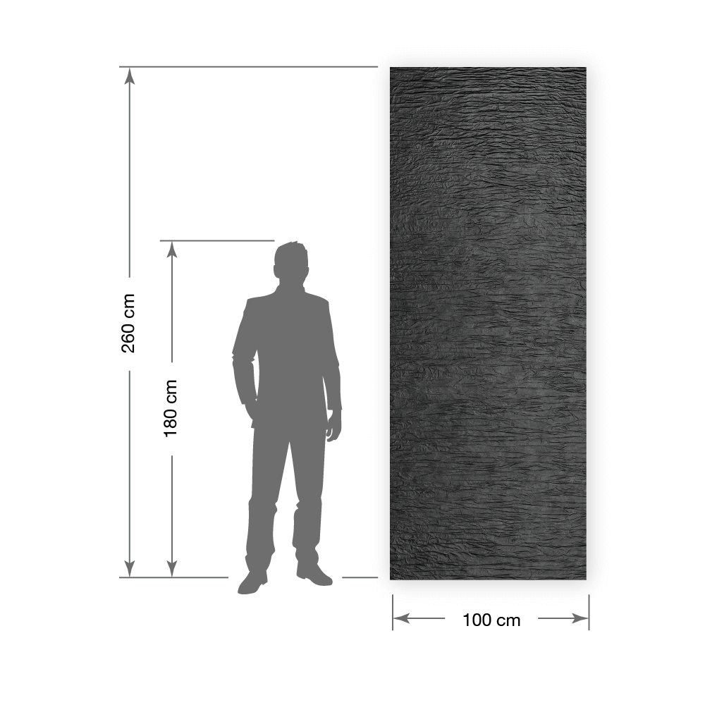 Pannello decorativo WallFace strutturato 3D 24941 CRASHED CLASSY Black autoadesivo nero Pannello decorativo WallFace strutturato 3D 24941 CRASHED CLASSY Black autoadesivo nero