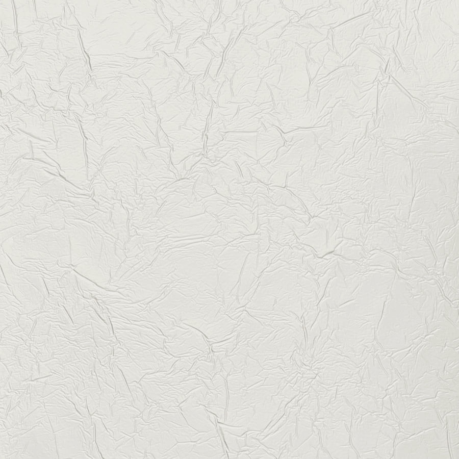 Pannello decorativo WallFace strutturato 3D 24943 CREPA Snow White matt autoadesivo bianco