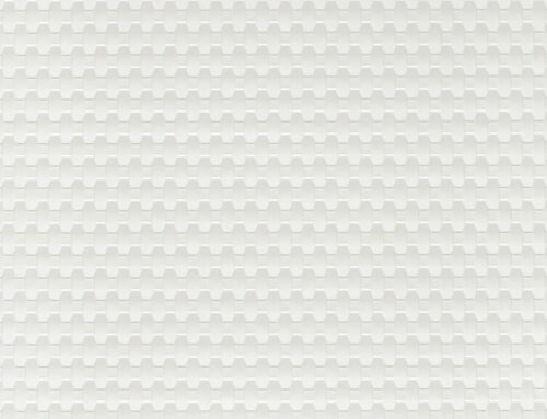 Rivestimento murale WallFace 3D aspetto plastica 24954 RATTAN 20 Snow White matt autoadesivo bianco